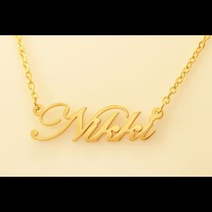 14K Gold Plated Necklace - Nikki